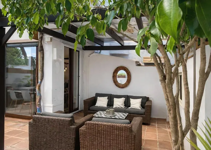 Casa Elviria Con Gran Piscina Comunitaria, Wi-fi Y Aire Acondicionado A 1 Kilometro De La Playa Prázdninový dům